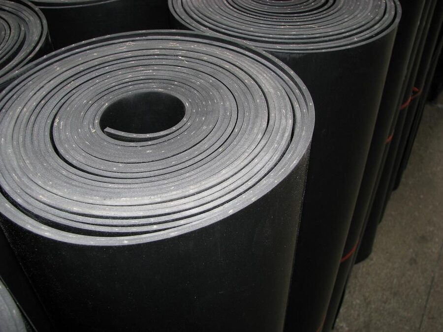 Sản xuất cao su tấm chịu lực