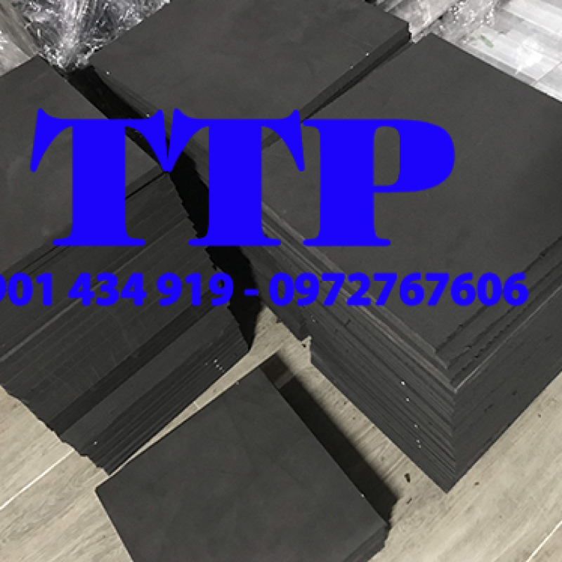 TẤM MÚT XỐP EVA MÀU ĐEN 10MM