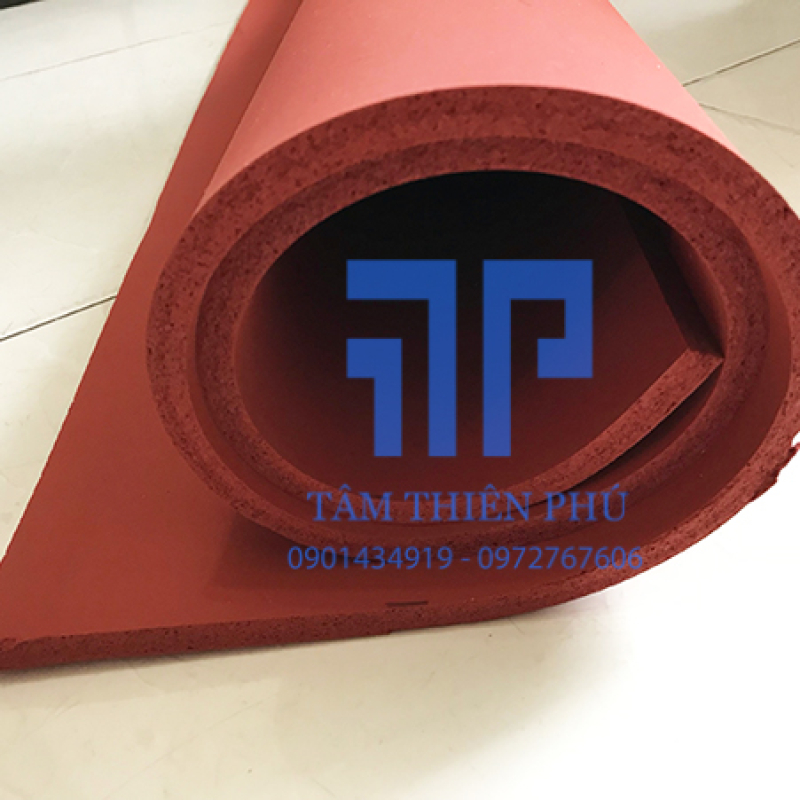 TẤM SILICON MÀU ĐỎ 3MM