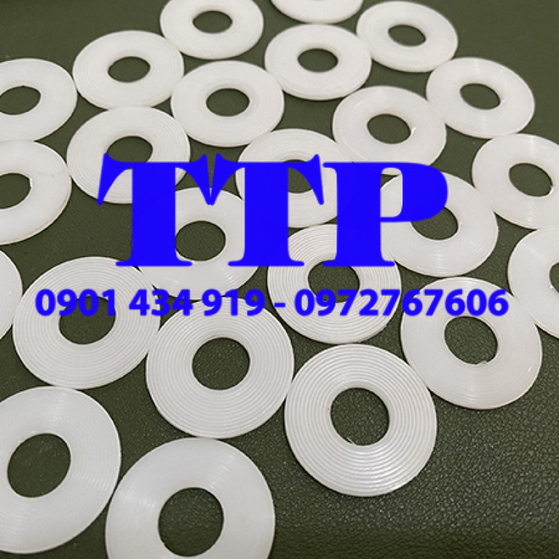 Gia công vòng đệm nhựa hdpe